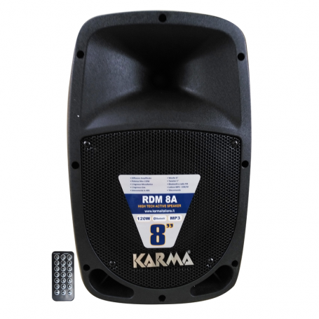 KARMA RDM-8A DIFFUSORE USB BT 120W