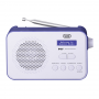 TREVI DAB7F92BLU RADIO DAB PORTATILE BLU LCD