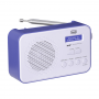 TREVI DAB7F92BLU RADIO DAB PORTATILE BLU LCD