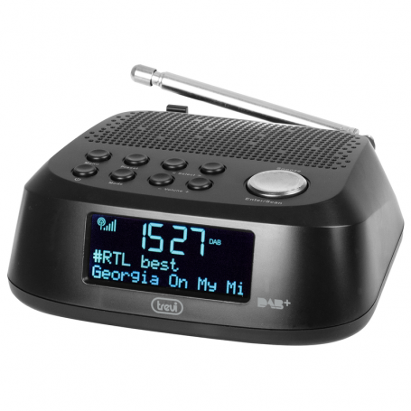 TREVI RC80D4BK RADIOSVEGLIA DAB BLACK