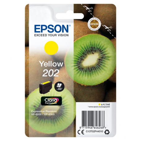 EPSON T02F440 C.INK GIALLO 202 KIWI