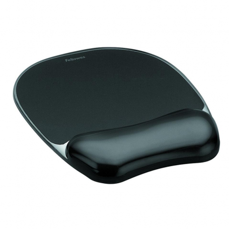 FELLOWES 9112101 TAPPETINO MOUSE POGGIAPOLSI GEL NERO