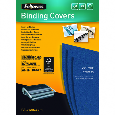 FELLOWES 5373901 COPERTINE DELTA A4 25 PEZZI            CF010