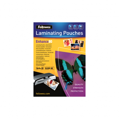 FELLOWES 5440602 POUCHES LUCIDE ENHANCE80 159X108MM 25 PCF020