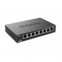 D-LINK DGS-108 SWITCH 8 PORTE GIGABIT 10/100/1000 MBPS METAL CAS