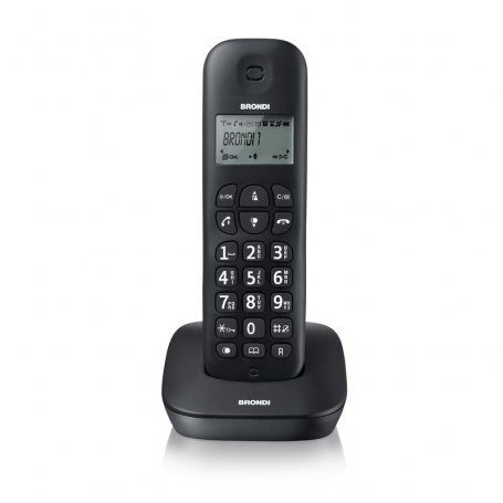 BRONDI GALA-NERO CORDLESS DECT 20MEM 100ORE STANDBY     CF005