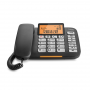 GIGASET DL580BLACK TELEFONO DA TAVOLO SENIOR BIG DISPLAY VIVAVOCE