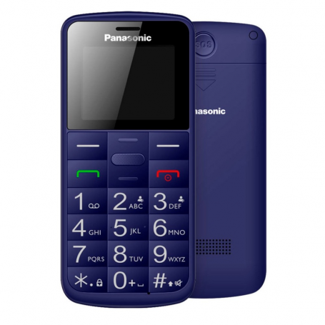 PANASONIC KX-TU110EX T.CELL SENIOR  1,7  SOS BLU