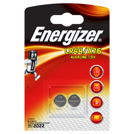 ENERGIZER 2LR44-A76 E301536600 PILA SPEC LR44/A76 COMP PX76CF010