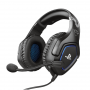 TRUST 23530 GXT 488 FORZE PS4 HEADSET BLACK CUFFIA CON MICROF. NERA/BLU 1JACK 3.5MM 4PIN