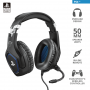 TRUST 23530 GXT 488 FORZE PS4 HEADSET BLACK CUFFIA CON MICROF. NERA/BLU 1JACK 3.5MM 4PIN