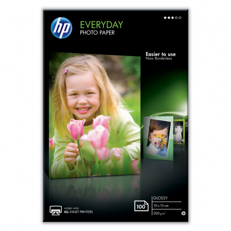 HP CR757A EVERYDAY PHOTO PAPER SATINATA A6 10x15CM 200GR 100FF