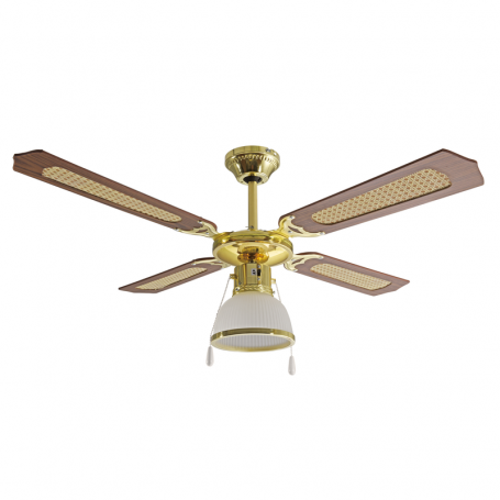 ARDES 5A107D VENTILATORE DA SOFFITTO 107CM. 4 PALE LEGNO COMAN