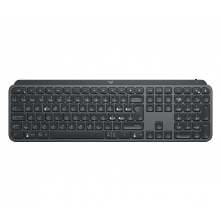 LOGITECH 920-009409 MX KEYS GRAPHITE TASTIERA WIRELESS BT RETROILLUMINATA RICARICABILE