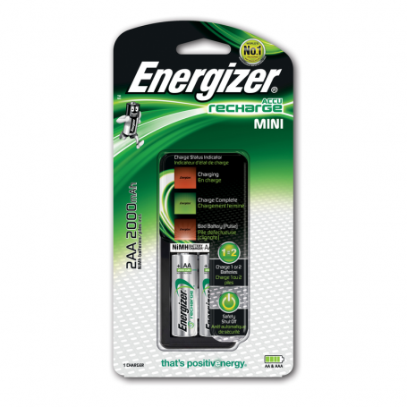 ENERGIZER E300701301 E300701301 CARICABATT. MINI 2X2000 PLUGCF004