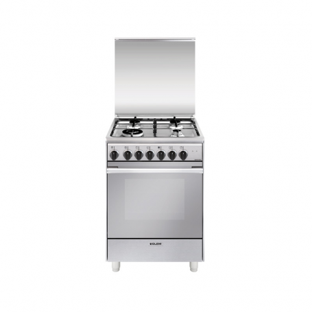 GLEM GAS U664MI CUCINA  MULTI8 TERMOVENT 3F 1TC INOX  A
