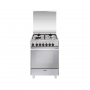 GLEM GAS U664MI CUCINA  MULTI8 TERMOVENT 3F 1TC INOX  A