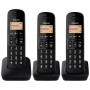 PANASONIC TGB613JTB CORDLESS 1,4  DECT TRIO BLOCCO INDESIDERATI