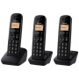 PANASONIC TGB613JTB CORDLESS 1,4  DECT TRIO BLOCCO INDESIDERATI