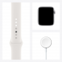 APPLE MYEV2TY/A APPLE WATCH SE GPS   CELL, 44MM SILVER  WHITE