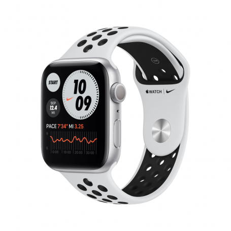 APPLE MG293TY/A APPLE WATCH NIKE SERIES 6 GPS, 44MM SILVER  PUREP