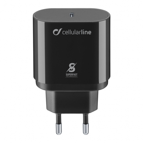 CELLULAR ACHSMUSBCPD25WK CARICABATTERIE RETE SAM USB-C 25W NERO