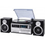 TREVI TT1072 BLAC STEREO MICRO DAB,GIRADISCHI,CD,CASS,MP3,USB BLACK