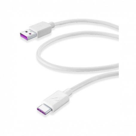 CELLULAR USBDATACSCUSBCW CAVO DATI SUPER FAST  USB-C BIANCO