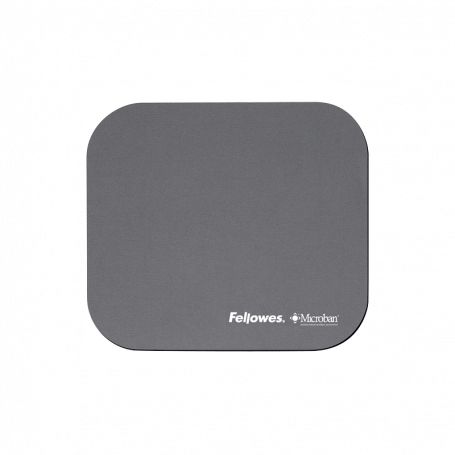 FELLOWES 5934005 TAPPETINO MOUSE CON MICROBAN GRIGIO