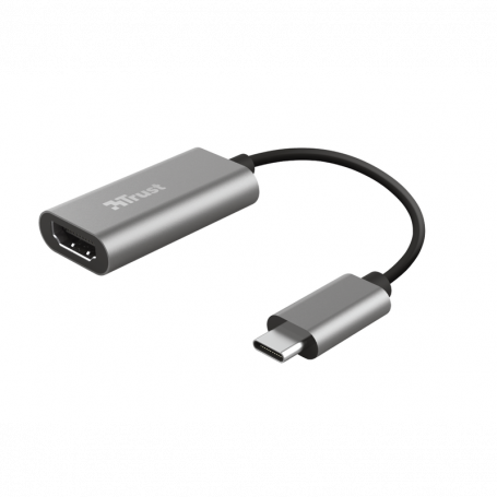 TRUST 23774 DALYX CAVETTO ADATTATORE USB-C M. HDMI F. ALLUMINIO