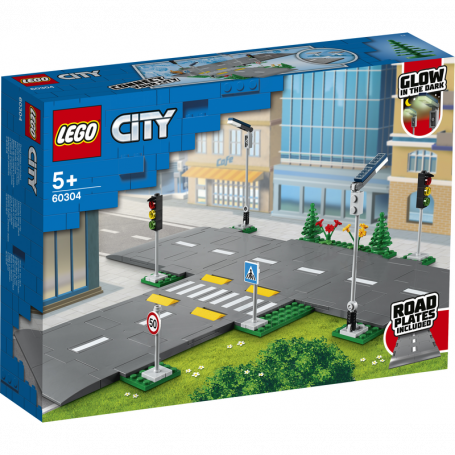 LEGO CITY TOWN 60304 PIATTAFORME STRADALI