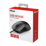 TRUST 23733 MOUSE FILO CARVE USB BLACK