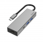 HAMA 200107 HUB USB TYPE C 3.1 / 2 PORTE USB A 3.0 - 1 PORTA USB TYPE C - HDMI 7200107