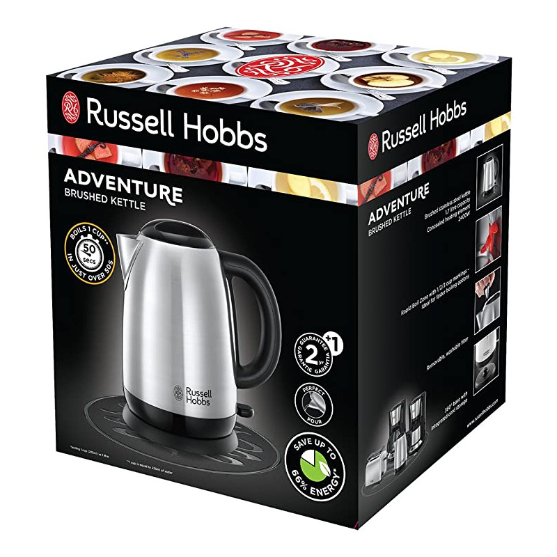 RUSSELL HOBBS ADVENTURE (23912-70) BOLLITORE 1,7L 2400W