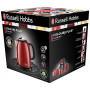 RUSSELL HOBBS COLOURS PLUS COMPATTO FLAME RED (24992-70) BOLLITORE 1LT 2400W
