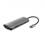 TRUST 23775 DALYX 7IN1 USB-C ADATTATORE MINI DOCK :1 ETH, 1 HDMI, 1 SD/M-SD, 2 USB3.0, 1 USB-C