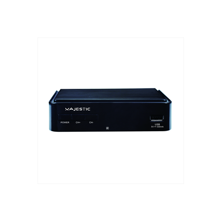 NEWMAJESTIC DEC665BK DECODER DIG TERR T2 SCART HDMI HEVC265 USB MAIN10