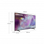 SAMSUNG QE65Q60AAU TVC LED 65 4K SMART HDR10  WIFI QLED 3HDMI 2USBHD