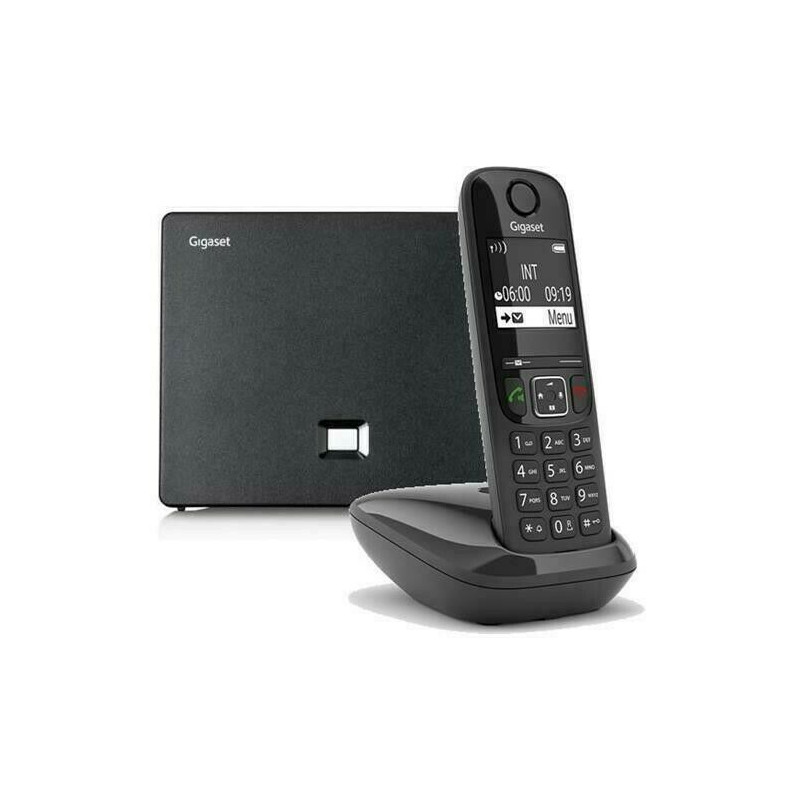 GIGASET AS690IP CORDLESS VOIP ECO DECT GAP 150 MEMORIE