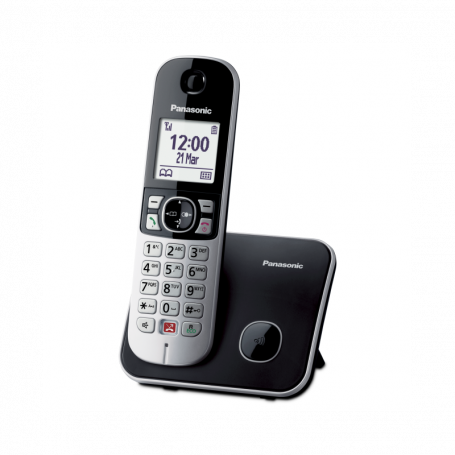 PANASONIC TG6851JTB CORDLESS DECT/GAP VIVAVOCE 1,8  BLOCCO CHIAMATE B