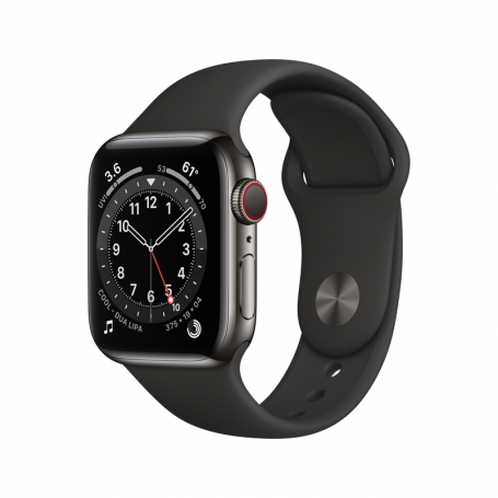 APPLE M06X3TY/A APPLE WATCH SERIES 6 GPS   CELL  40MM GRAPHITE ST